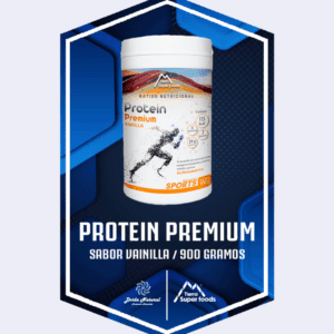 PROTEIN PREMIUM (VAINILLA) 900 GR | TIERRA SUPERFOODS