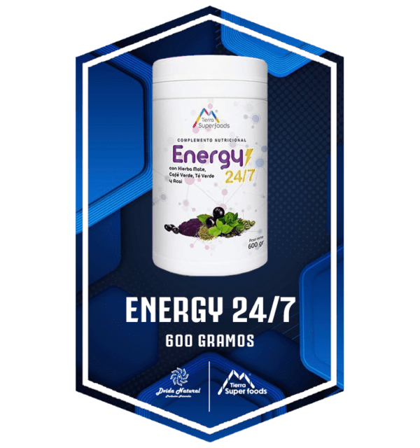 ENERGY 24/7 600 GR | TIERRA SUPERFOODS
