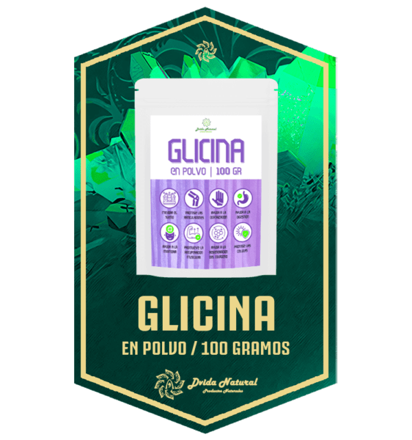 GLICINA EN POLVO 100 GR | DVIDA NATURAL