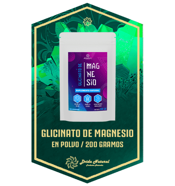 GLICINATO DE MAGNESIO EN POLVO 200 GR | DVIDA NATURAL