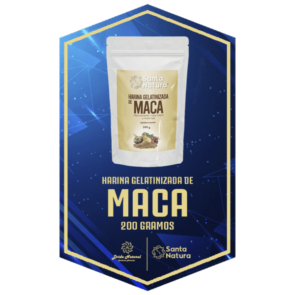 HARINA GELATINIZADA DE MACA 200 GR | SANTA NATURA