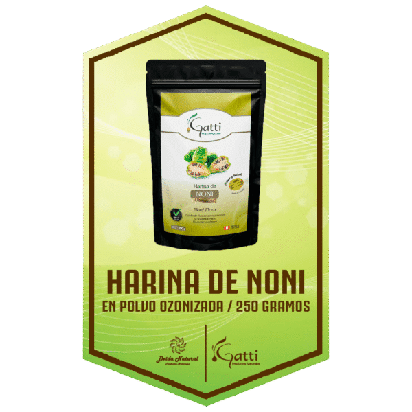 HARINA DE NONI OZONIZADA 250 GR | GATTI