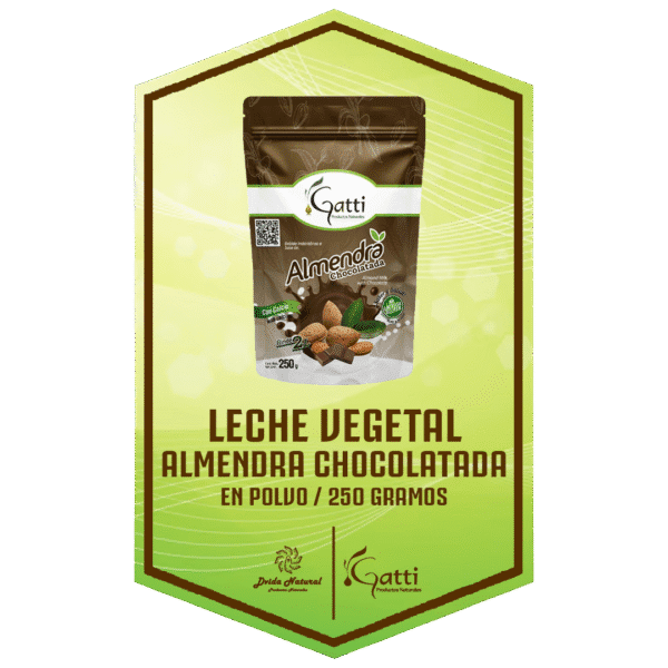 LECHE VEGETAL DE ALMENDRA CHOCOLATADA 250 GR | GATTI