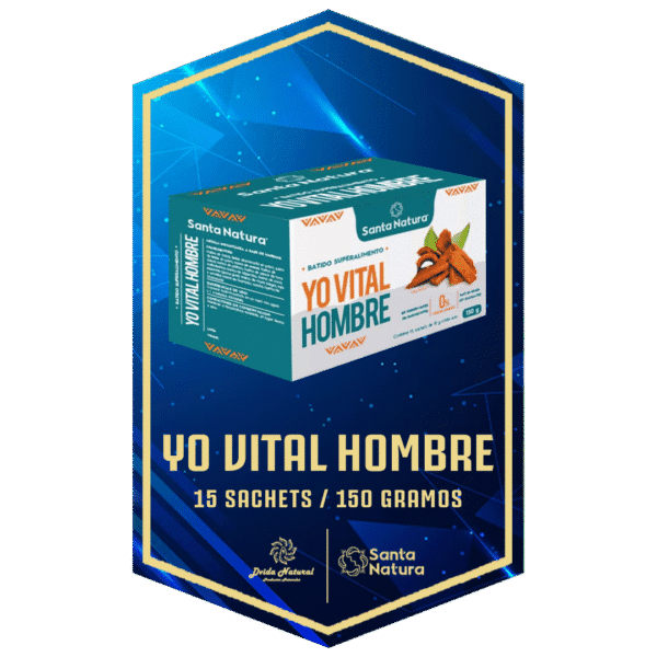 YO VITAL HOMBRE 15 SACHETS 150 GR (CAJA) | SANTA NATURA